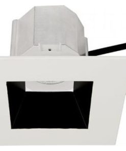 WAC-Lighting Tesla Aether Clr Chng LED Sqr O-Trim, B/W