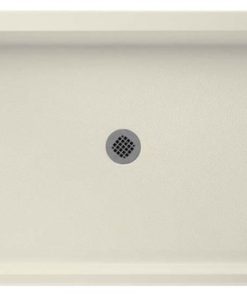 Swan 34x60x5.5 Veritek Shower Base, Bone