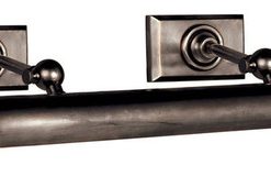 30" Cabinet Maker's Picture Light, Bronze