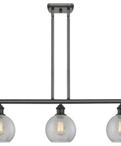 3-Light 36" Island Light Oil Rubbed Bronze - LED Bulbs Included