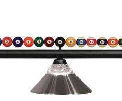 Z-Lite 170-RBN Shark 3 Light Billiard Chandelier - Matte Black