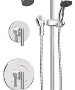 Symmons 3506-H321-V-CYL-1.5-TRM Dia Pressure Balanced Shower - Chrome
