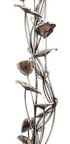 Wandering Leaf Metal Tower Fountain