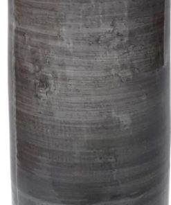 Umbrella Vase Stand Misty Gray Porcelain Ceramic Handmade Ha