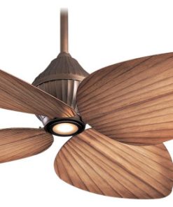 52" Gauguin Led F581L-ORB 52" Ceiling Fan W/ Led Light Kit in Oil Rubbed Bronze