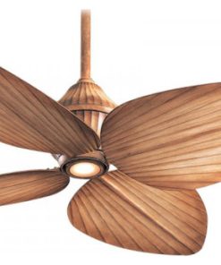52'' Ceiling Fan With LED-Light Kit by Minka-Aire, White