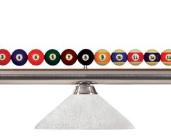 Z-Lite 3 Light Billiard Light, Brushed Nickel, 170BN-AWL14