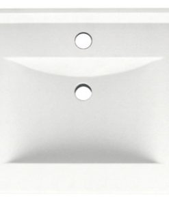 Swan, Vanity Top, Tahiti White, 43"x22"x13"