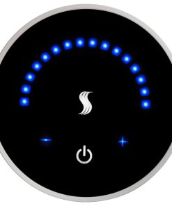 ThermaSol MTC MicroTouch Round Steam Shower Controller - Polished Chrome