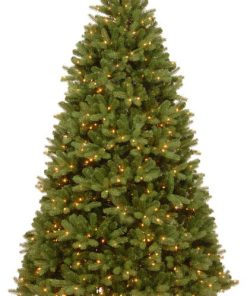 7.5' Newberry Spruce Tree With Clear Lights