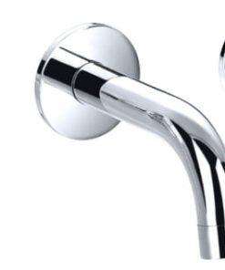 Two Handle Wall Mounted Tub Filler, Brushed Nickel