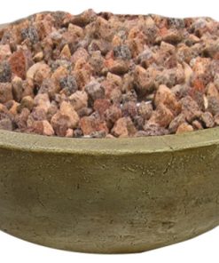 36" Contemporary Propane Gas Outdoor Patio Firebowl