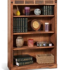 Sunny Designs Sedona Mindi Bookcase With Light Brown Finish 2952RO2-48