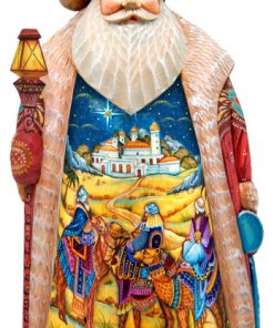 Three Kings Woodcarved Figurine
