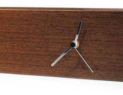 Tothora Landscape 50 Wenge Table Clock