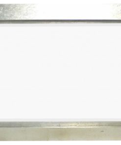 34" x 46" x 2.25" Silver Rectangular Cosmetic Mirror