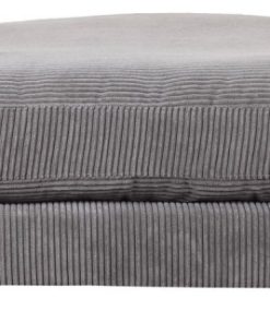 Moes Home Tumble Ottoman Charcoal