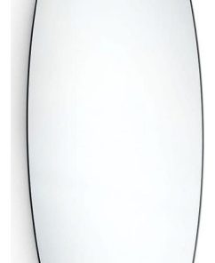WS Bath Collections Speci 5652 17-1/4" x 39-1/2" Oval Wall - Mirrored Glass