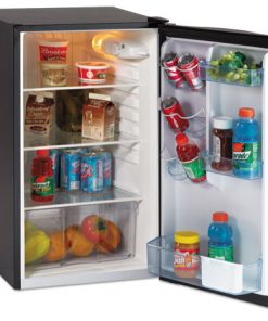 4.4 CF Auto-Defrost Refrigerator, 19 1/2x22x33, Black
