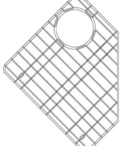 16.687" W Kitchen Sink Grid RPBK-34693