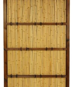 6'x3' Japanese Bamboo Zen Garden Fence