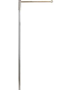 Thomas O'Brien Paulo 1 Light Floor Lamp, Polished Nickel