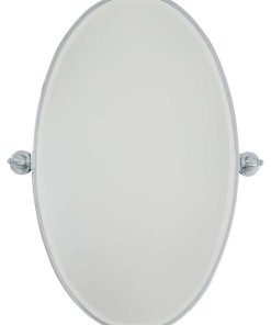 Xl Oval Mirror - Beveled by Minka-Lavery 1432-77 in Chrome Finish