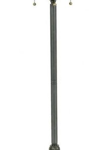 3 Light Tiffany Floor Lamp - Tiffany Art Glass Floor Light 3 Light Tiffany