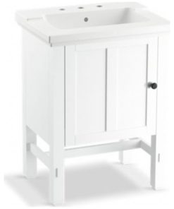 Tresham Vanity, Linen White, 24"