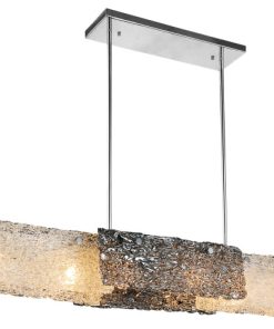 6-Light Chandelier with Chrome Finish