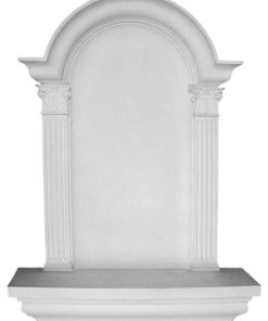 30 1/4"Wx42 5/8"Hx6 7/8"D Large Waltz Wall Niche, Surface Mount