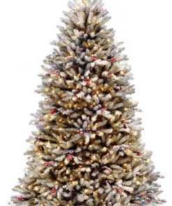 6-1/2' Dunhill Fir Tree With 650 Clear Lights