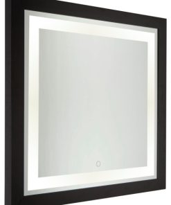 Valet LED Matte Black Mirror (SC13109)
