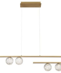 44.5 Inch 75W 5 LED Linear Pendant 44.5 Inch 75W 5 LED Linear Pendant