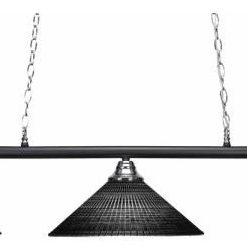 Toltec Lighting 373-CHMB-4019 Oxford - Three Light Billiard/Island