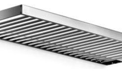 WS Bath Collections Skuara 52845.29 19.7" x 5.3" Towel Shelf - Polished Chrome