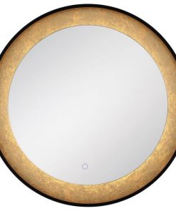30 Inch Round LED Bathroom Vanity Mirror LightsWall Mounted Makeup Mirror 30