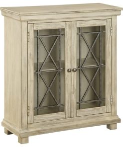 Two Door Cabinet H34.00, Ivory