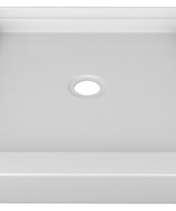Valley Acrylic Single Threshold Acrylic Multi-Layered Center Drain Shower 30",