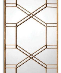 Uttermost Kennis Gold Leaf Leaner Mirror