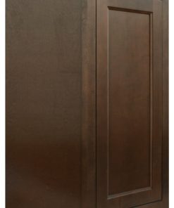 Sunny Wood HBW2436DC-A Healdsburg 24" x 36" Diagonal Corner Wall - Rich Walnut