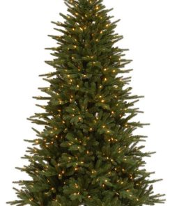 7.5' Easton Spruce Tree With Dual Color LED Lights