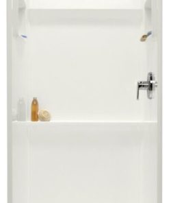 Swan 36x36x72 Veritek Shower Wall Surround, Bisque
