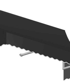 5' Nantucket Window/Entry Awning, Black