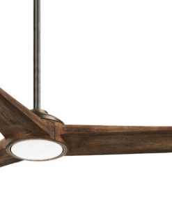 Timber 84" LED Fan, Heirloom Bronze & Aged Boardwalk Finish