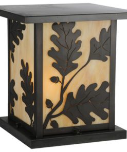 14Sq Hyde Park Oak Leaf Pier Mount