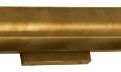 Thomas O'Brien David 3 Light Picture Light in Hand-Rubbed Antique Brass