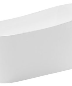 Trend Series 5.58 ft. Freestanding Bathtub, White