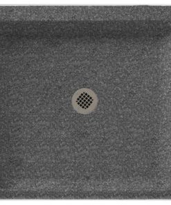Swan 36.375x36.188x5.5 Solid Surface Shower Base, Night Sky