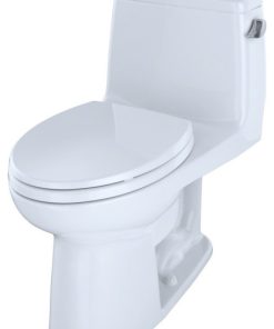 Toto UltraMax 1.6 GPF ADA Toilet, Right-Hand Trip Lever, Cotton White